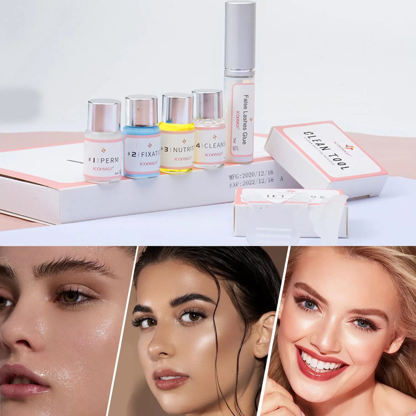 Long-Lasting Lash Lift Kit — Professional Eyelash Perming & Curling Set for Home & Salon