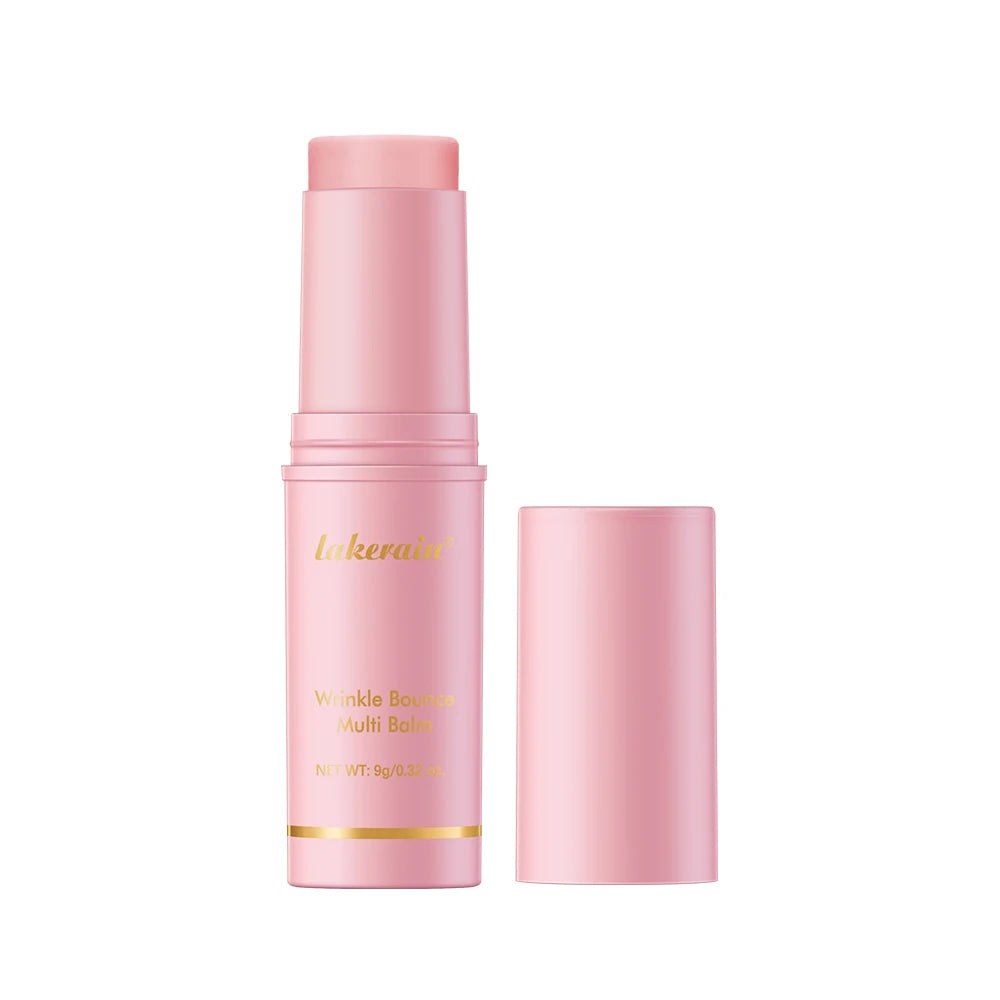 Korean Pink Hydrating Balm Stick — Multi-Use Moisturising Makeup Base