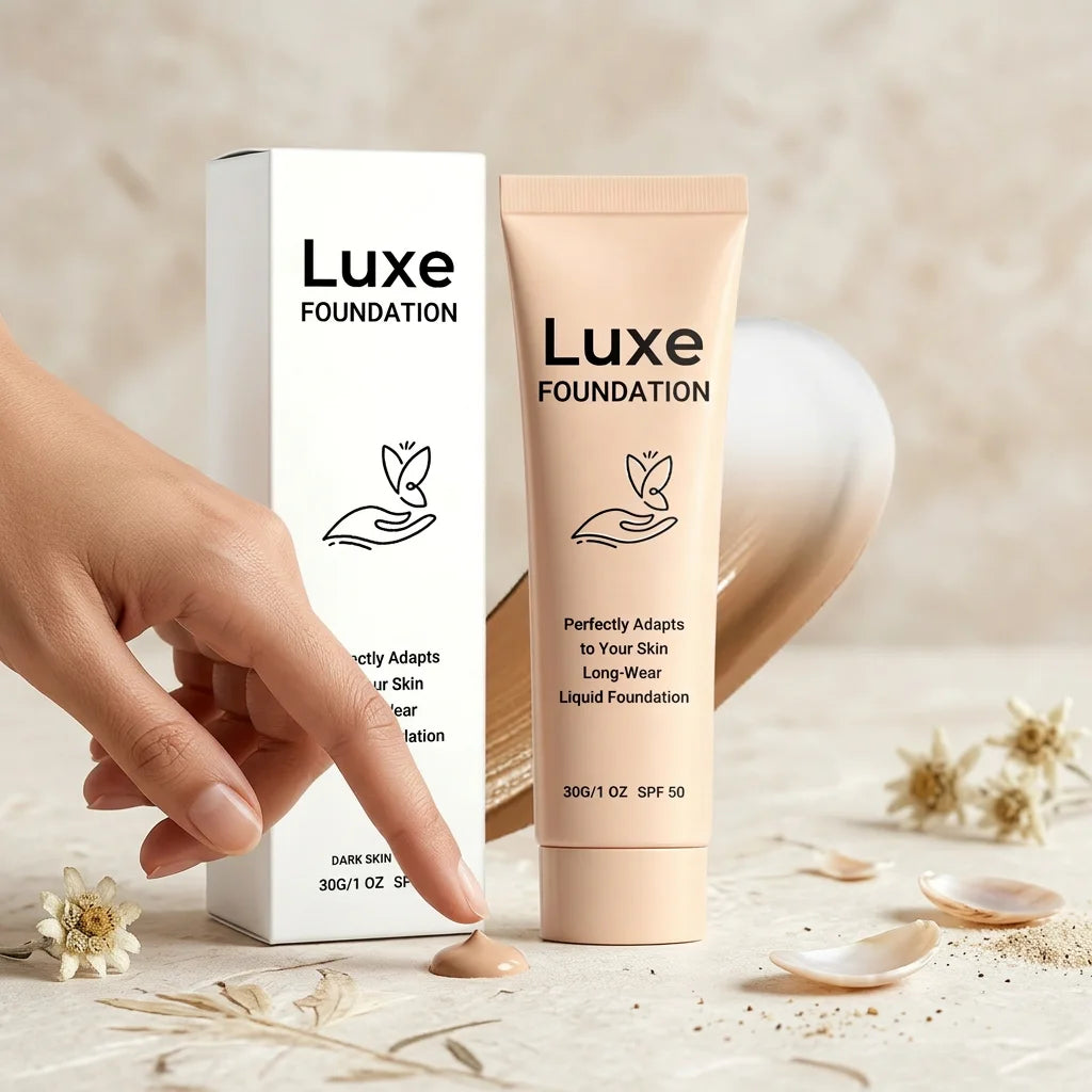 SPF50 Colour-Adapting Foundation — Natural Finish Makeup Base