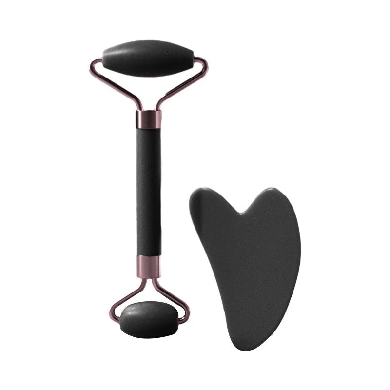 Facial Roller & Gua Sha Scraping Board Beauty Set