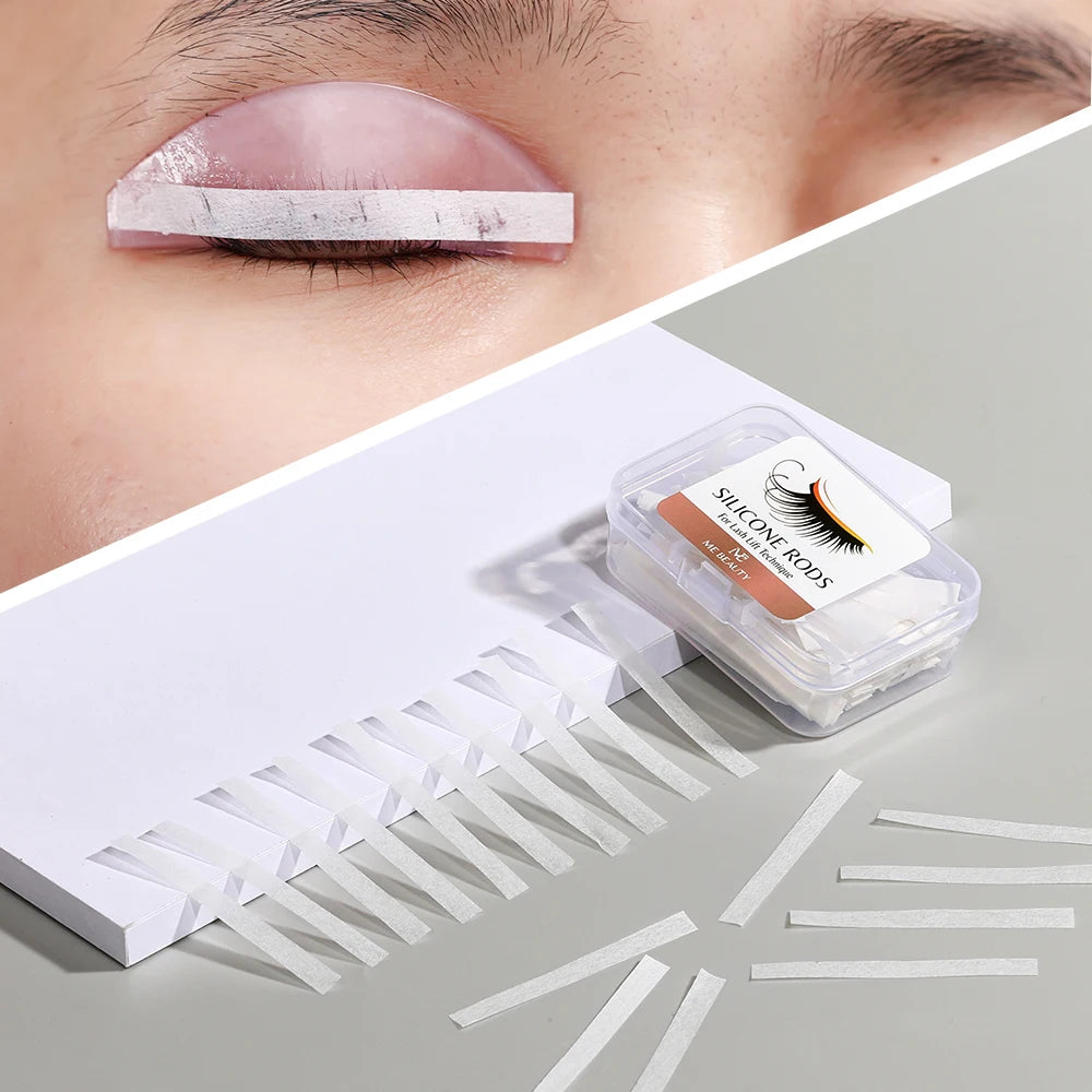 500pcs Disposable Lash Lift Pads & Eyelash Lift Rods Covers — Silicone Curler Tapes