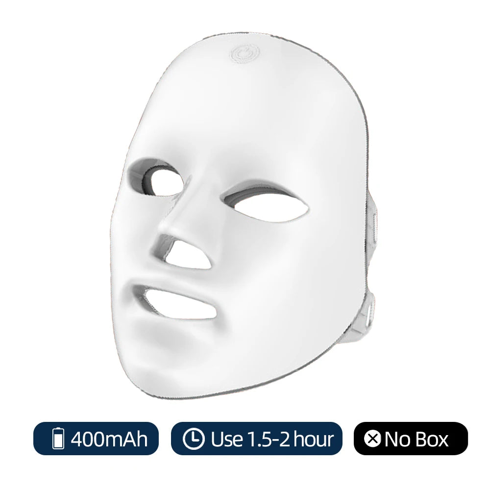 7 Colour Wireless LED Light Therapy Face Mask