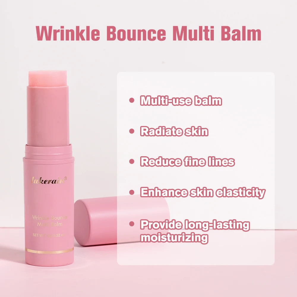 Korean Pink Hydrating Balm Stick — Multi-Use Moisturising Makeup Base