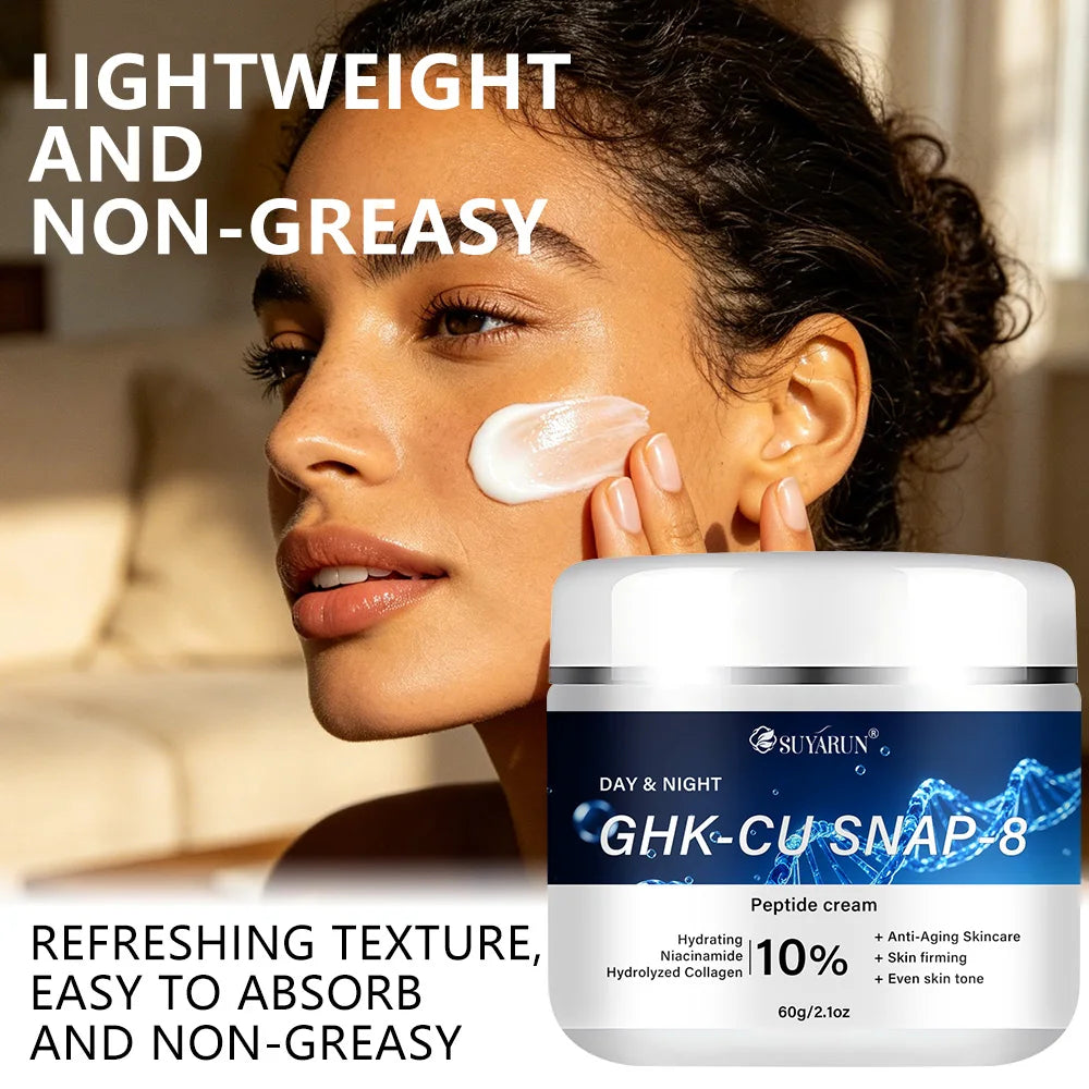SUYARUN GHK-CU + SNAP-8 Anti-Aging Facial Moisturiser — Firming Cream & Serum